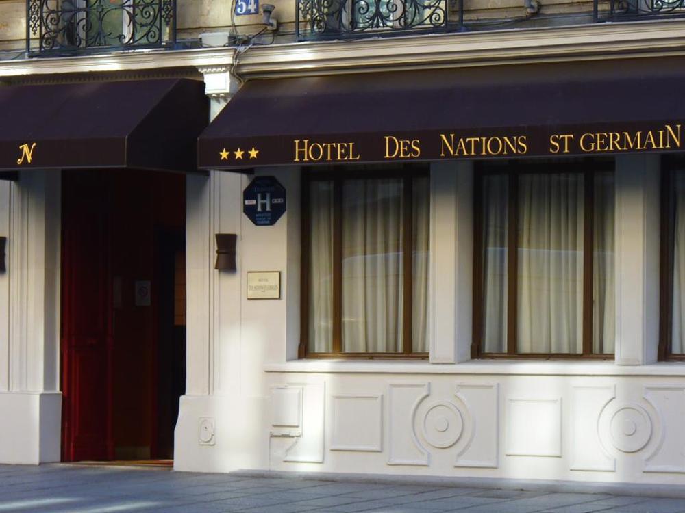 Hotel Des Nations Saint Germain Paris Inreriör bild